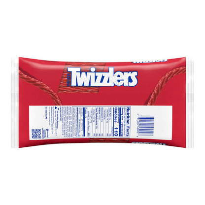TWIZZLERS Twists Strawberry Flavored Licorice Style, Chewy Candy Bag, 16 oz