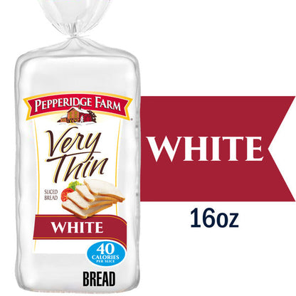 Pepperidge Farm Enriched White Thin Sliced Bread  DestGlow