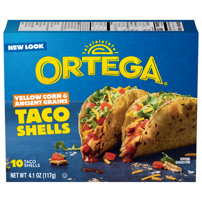 Ortega Yellow Corn &amp; Ancient Grains Taco Shells