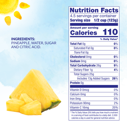 Dole Pineapple Chunks
