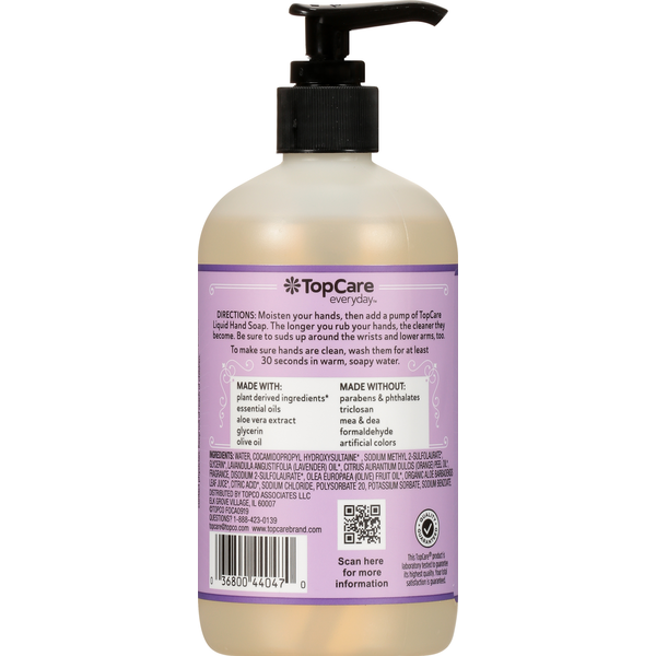 TopCare Hand Soap, Lavender Scent  DestGlow