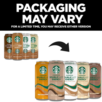Starbucks Energy Coffee Beverage, Caramel, Doubleshot