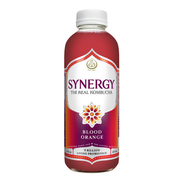 Synergy The Real Kombucha, Blood Orange  DestGlow