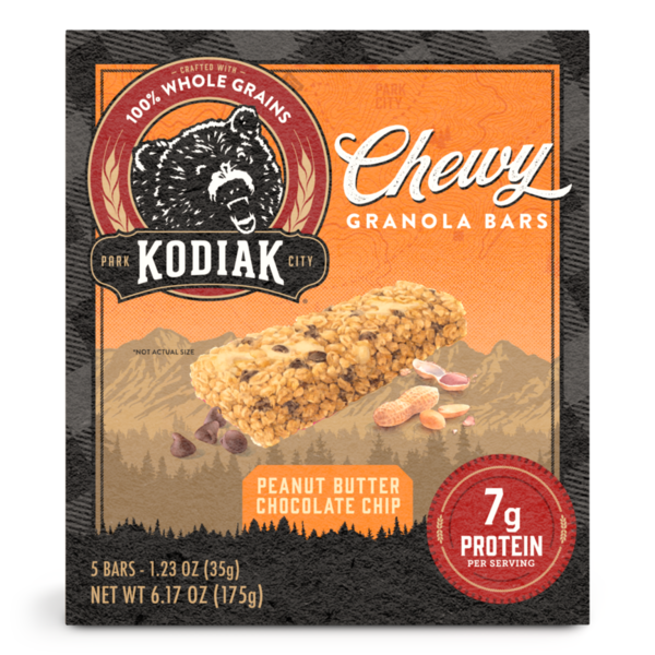 Kodiak Chewy Granola Bar  DestGlow