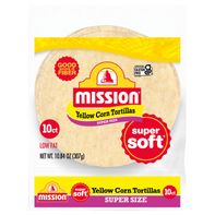 Mission Super Soft Super Size Yellow Corn Tortilla...
️  DestGlow