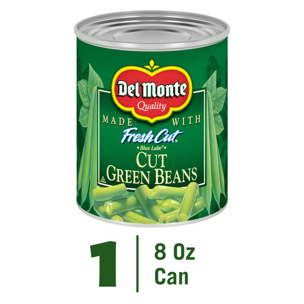 Del Monte BLUE LAKE Cut Green Beans, Canned Vegetables  DestGlow