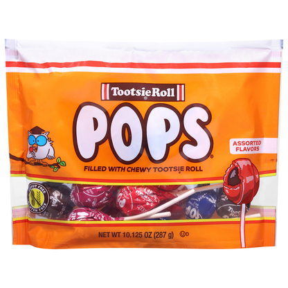 Tootsie Roll Assorted Flavors Pops