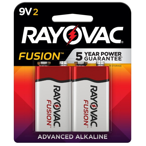 RAYOVAC 9V Batteries, Alkaline 9 Volt Batteries  DestGlow