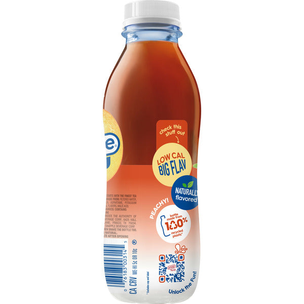 Snapple Peach Tea  DestGlow