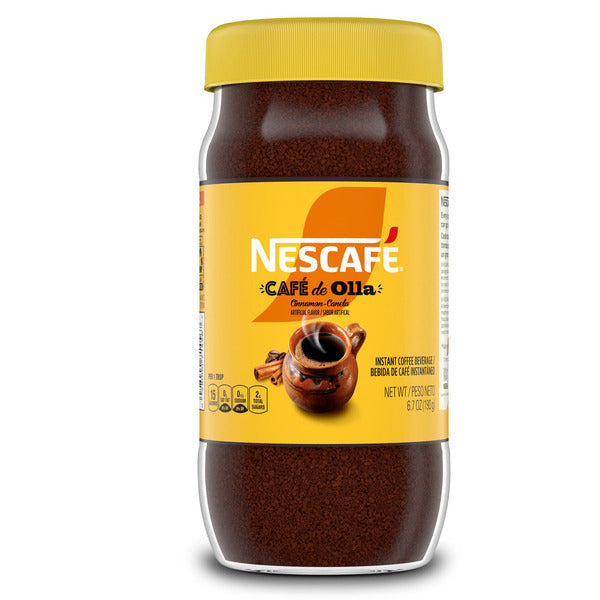 NESCAFE Café de Olla Cinnamon Flavored Instant Coffee  DestGlow