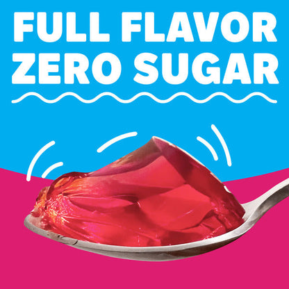Jell-O Zero Sugar Raspberry Flavor Gelatin