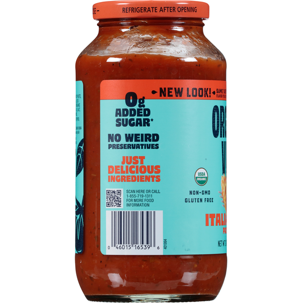 Organicville Italian Herb Pasta Sauce  DestGlow