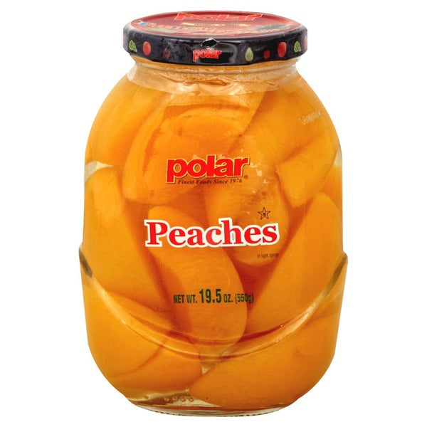 Polar Peach Slices, in Light Syrup  DestGlow