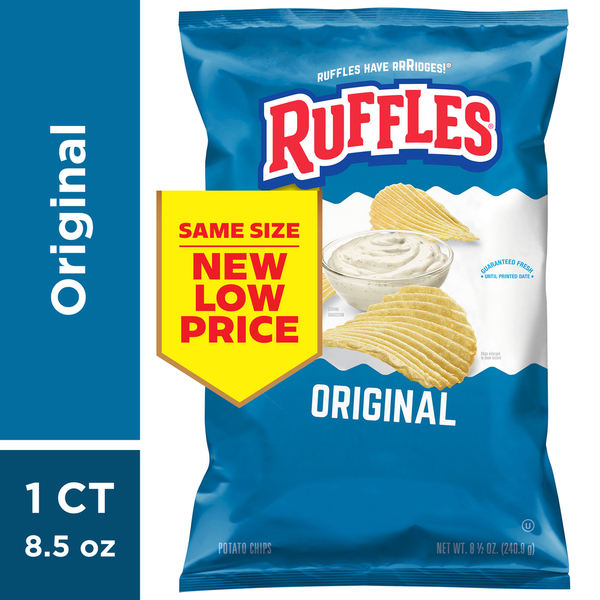 Ruffles Potato Chips, Original  DestGlow