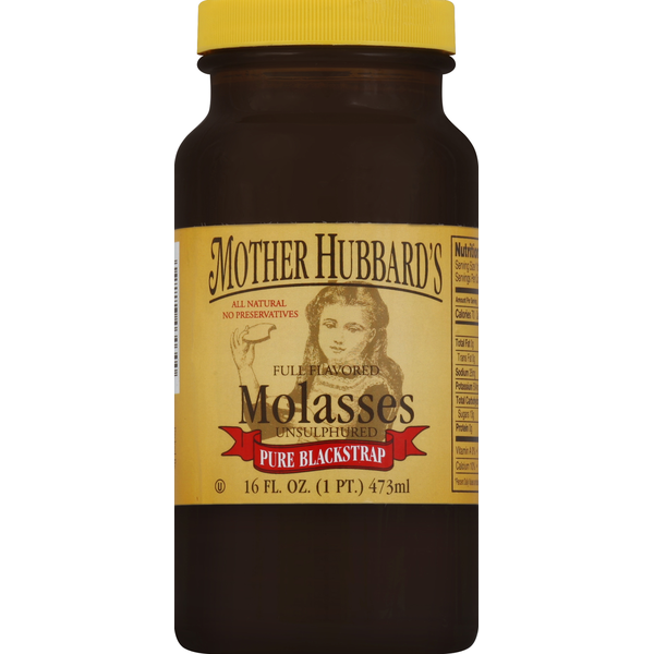 Mother Hubbards Molasses, Pure Blackstrap  DestGlow