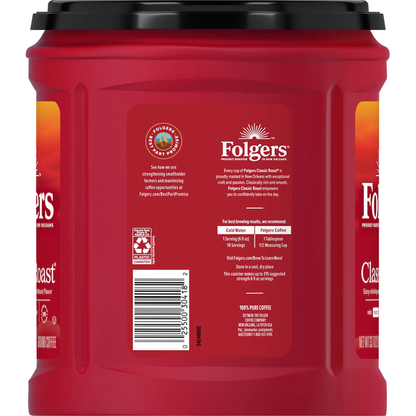 Folgers Ground Medium Classic Roast Coffee