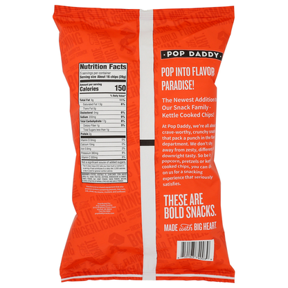 Pop Daddy Snacks Kettle Chips  DestGlow