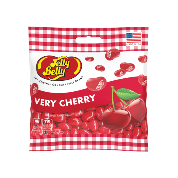 Jelly Belly Jelly Beans, Very Cherry  DestGlow