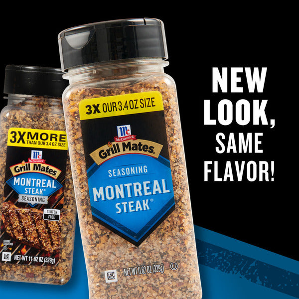 McCormick® GRILL MATES Montreal Steak® Seasoning  DestGlow