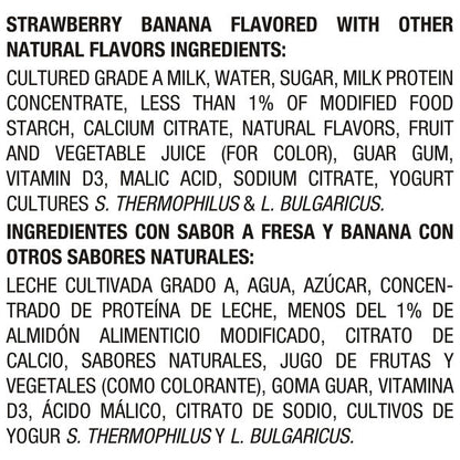 Danonino Dannon Yogurt Strawberry Banana Dairy Snack 6-1.76 oz. Cups