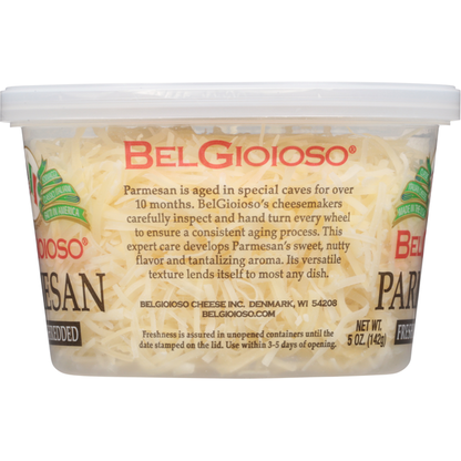 BelGioioso Freshly Shredded Cheese, Parmesan