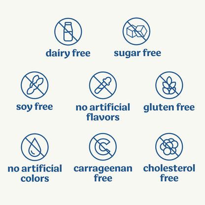 Silk Almond Milk, Unsweet, Dairy Free, Gluten Free, Seriously Creamy Vegan Plant Based Milk with 5 Essential Nutrients, 64 fl oz Half Gallon