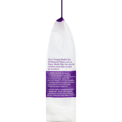 Enoz Moth Balls Packets, Lavender Scented