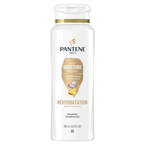 Pantene Shampoo, Pro V Daily Moisture Renewal for All Hair Types, Color Safe  DestGlow