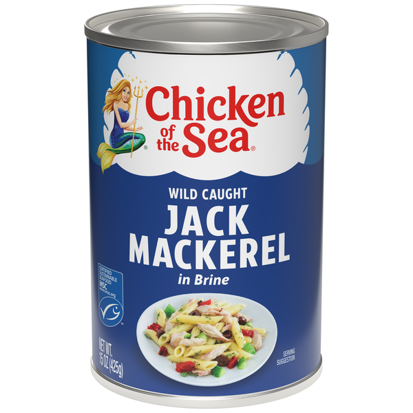 Chicken of the Sea Mackerel in Brine  DestGlow