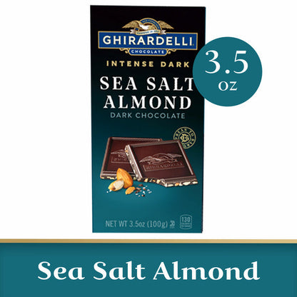 Ghirardelli Intense Dark Sea Salt Almond Dark Chocolate Bar