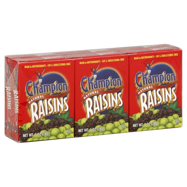 Champion Raisins, Natural  DestGlow