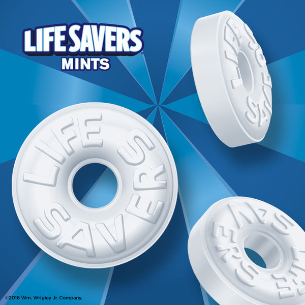 Life Savers PepOMint Breath Mints Hard Candy Individually Wrapped  DestGlow