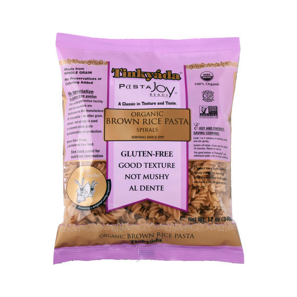 Tinkyada Organic, Gluten Free, Brown Rice Pasta, Spirals  DestGlow