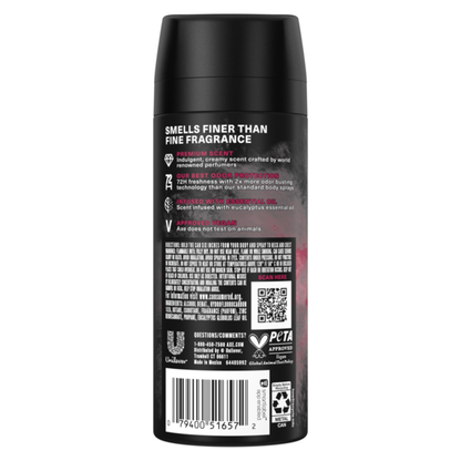 AXE Deodorant Body Spray Cherry Spritz  DestGlow