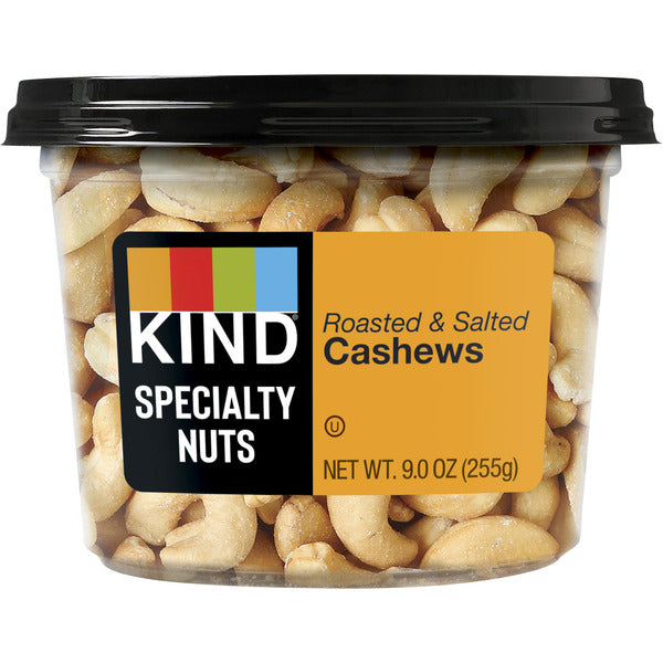 KIND Pre-packaged Bulk Roasted Salted Cashew  DestGlow