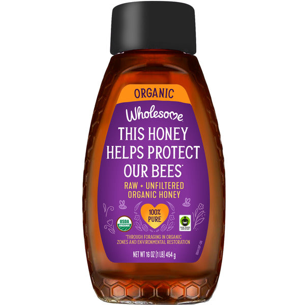 Wholesome Raw &amp; Unfiltered Organic Honey  DestGlow