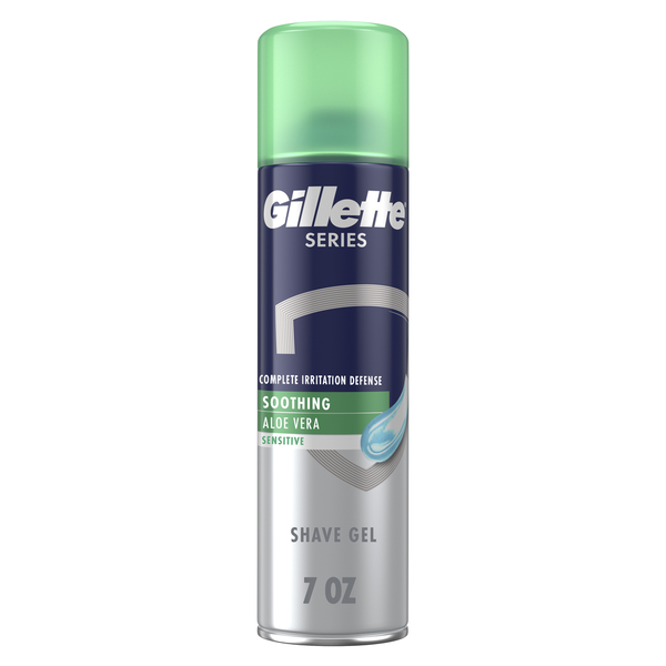 Gillette Series Soothing Shave Gel for men with Aloe Vera  DestGlow