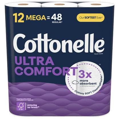 Cottonelle Ultra Comfort Soft Toilet Paper