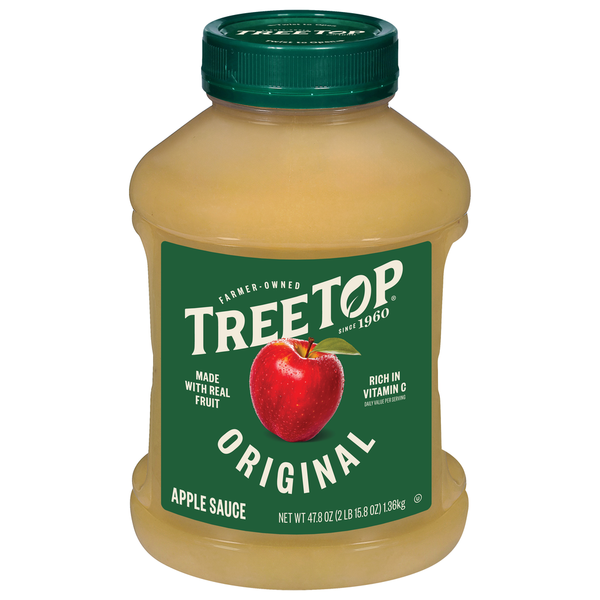 Tree Top Apple Sauce Jar, Original  DestGlow