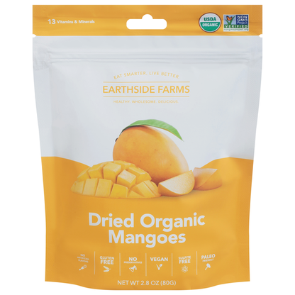 Earthside Farms Dried Organic Mangoes  DestGlow