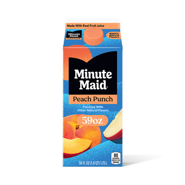 Minute Maid Peach Punch Juice Drink Carton