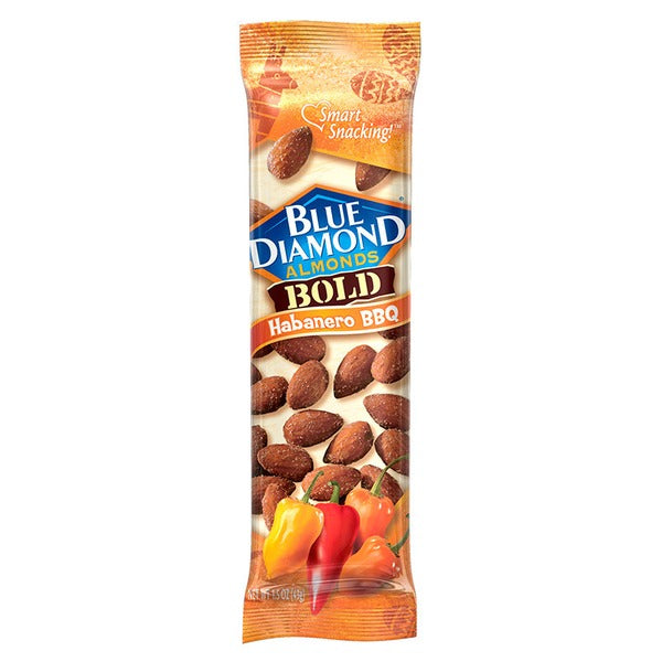Blue Diamond BOLD Almonds, Habanero BBQ  DestGlow