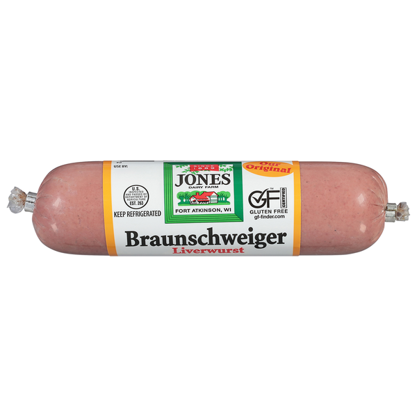 Jones Dairy Farm Braunschweiger Liverwurst  DestGlow