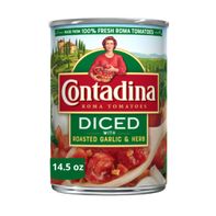Contadina Diced Tomatoes with Roasted Garlic️  DestGlow