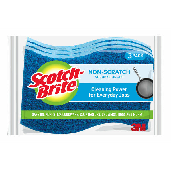 Scotch-Brite Non-Scratch Scrub Sponges  DestGlow