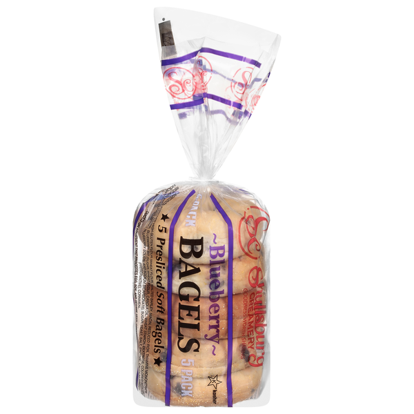 Shullsburg Creamery Presliced Blueberry Bagels  DestGlow