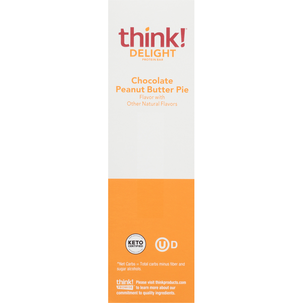 think! Keto Chocolate Peanut Butter Pie Protein Bars  DestGlow