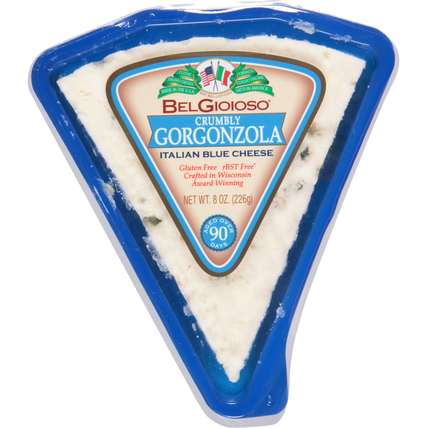 BelGioioso Cheese, Italian Blue, Crumbly Gorgonzola  DestGlow