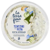 La Terra Fina Tzatziki with Feta Dip &amp; Spread️  DestGlow