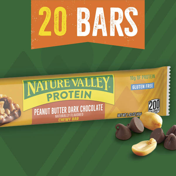 Nature Valley Protein Peanut Butter Dark Chocolate Chewy Bars  DestGlow
